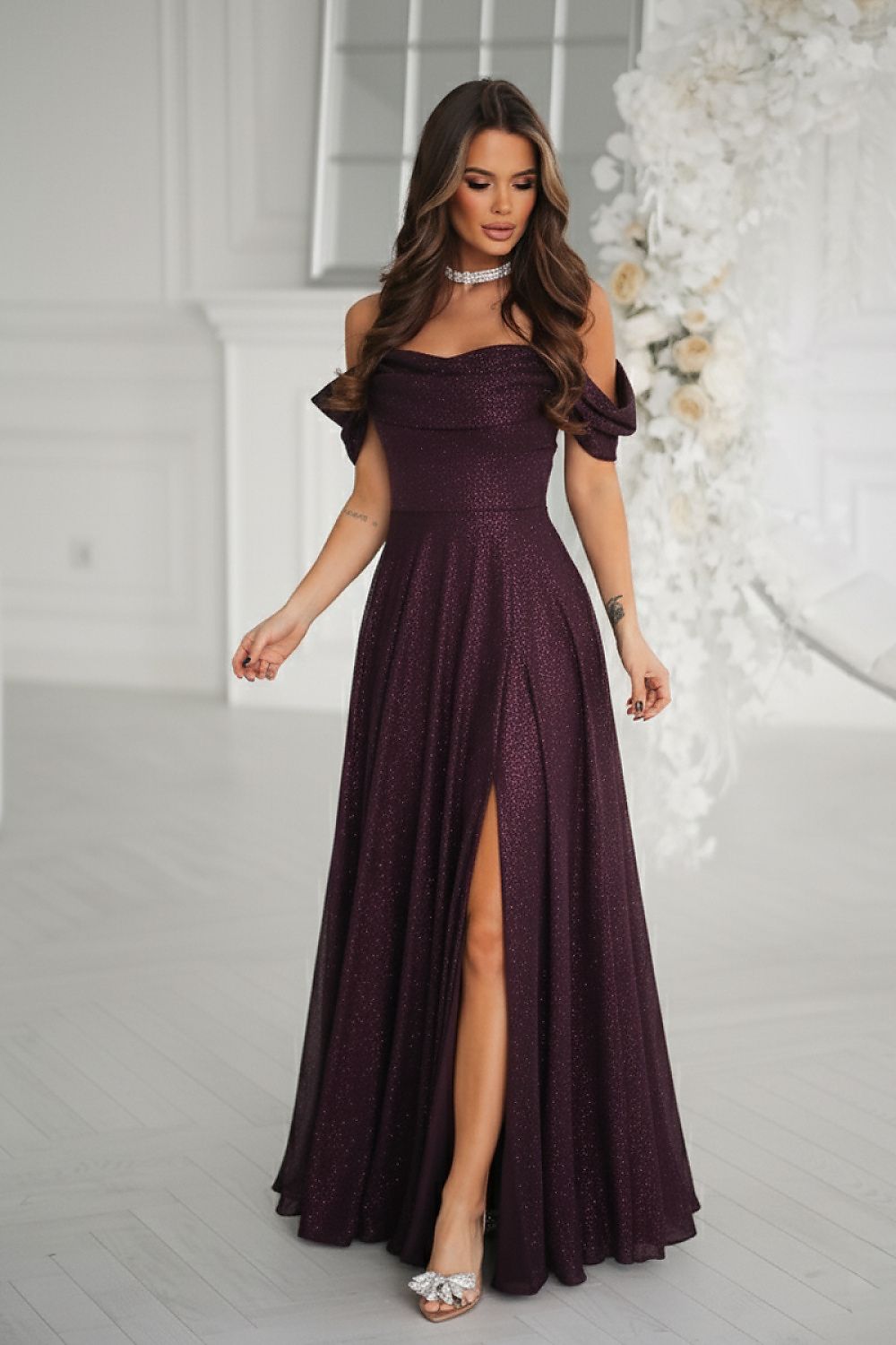 Dress Bicotone beige 208193 - product view 8 at Secretelles