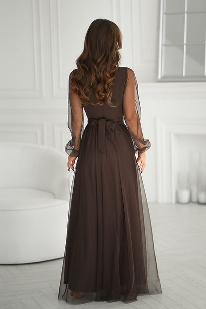 Dress Bicotone blue 220096 - product view 12 at Secretelles
