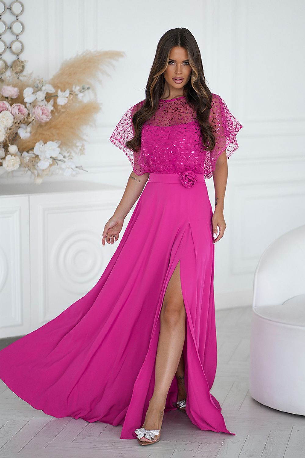 Bicotone dress black detail view 16 Secretelles