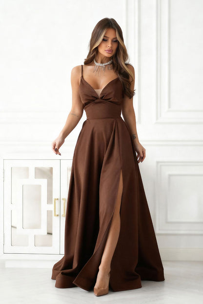 Dress Bicotone red 221606 - product view 4 at Secretelles