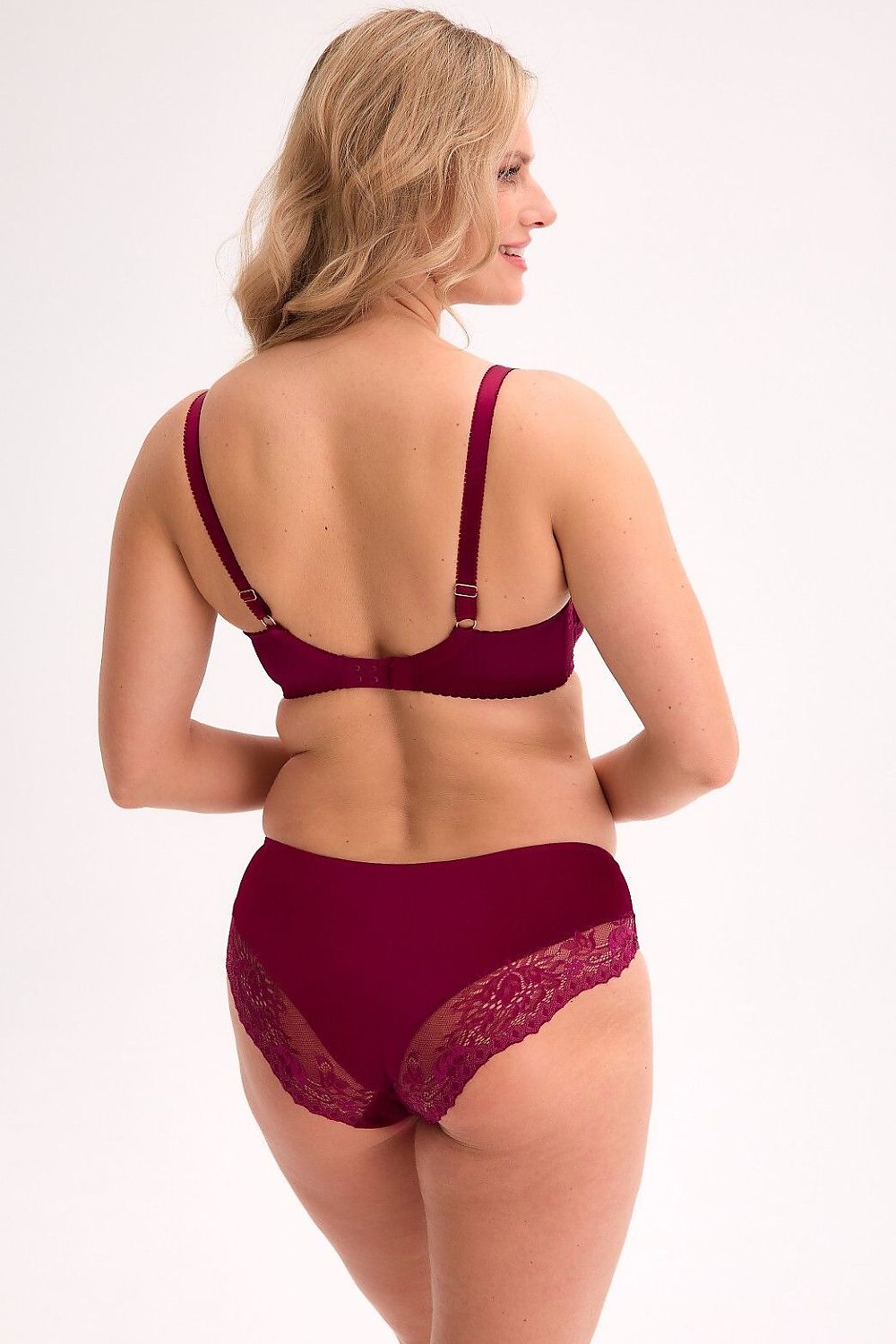 Bra Gaia red 221774 - product view 2 at Secretelles