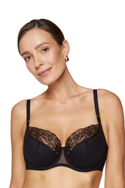 Bra Gorteks black 221477 - product view 1 at Secretelles