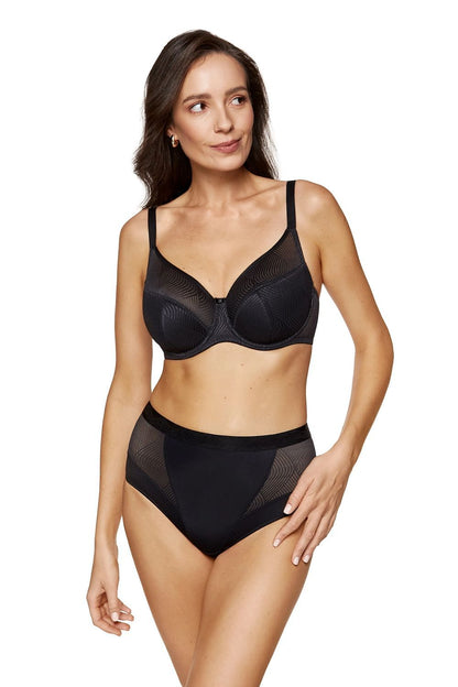 Bra Gorteks black 222337 - product view 2 at Secretelles