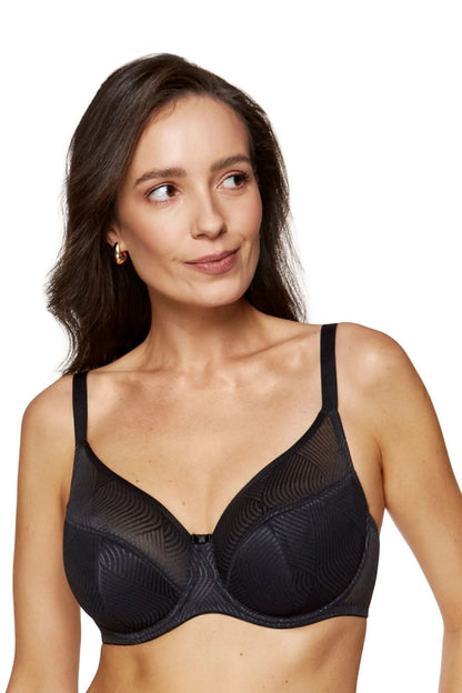 Bra Gorteks black 222337 - product view 1 at Secretelles