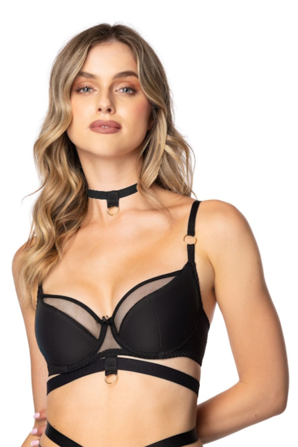 Bra Mat black 219282 - product view 3 at Secretelles