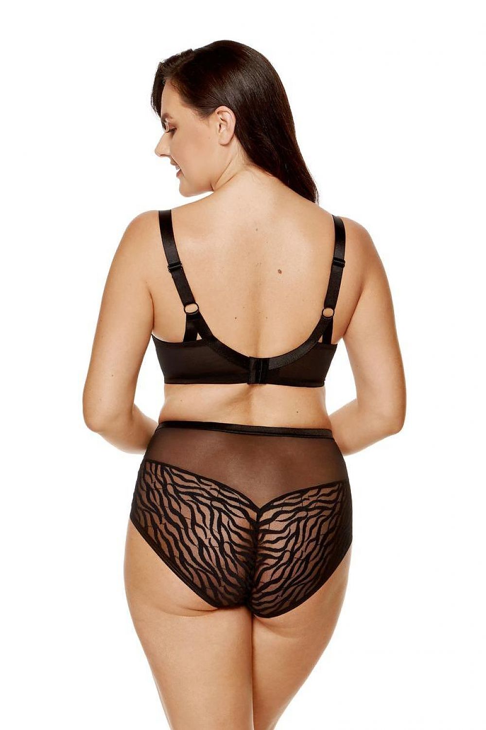 Bra Gorteks black 195706 - product view 4 at Secretelles