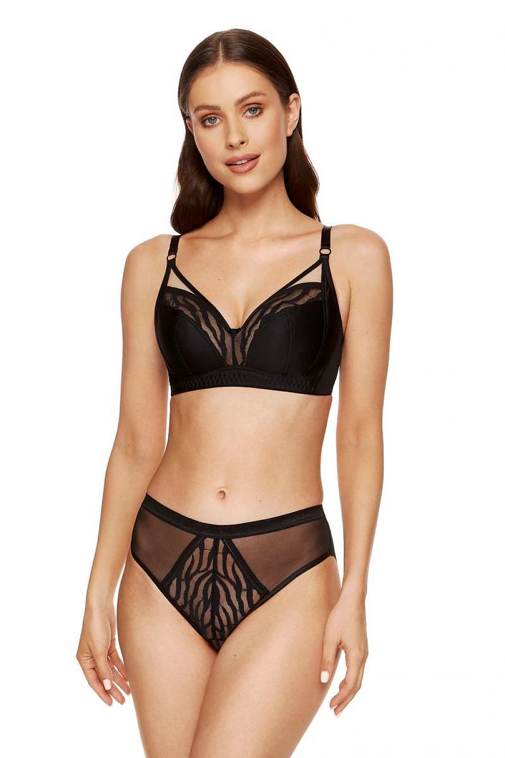 Bra Gorteks black 195706 - product view 1 at Secretelles