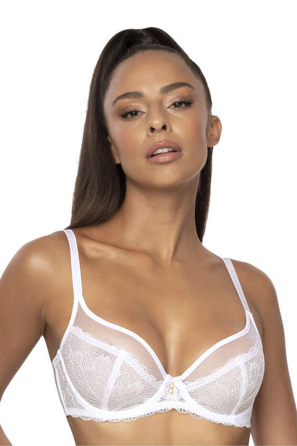 Bra Mat white 204080 - product view 1 at Secretelles