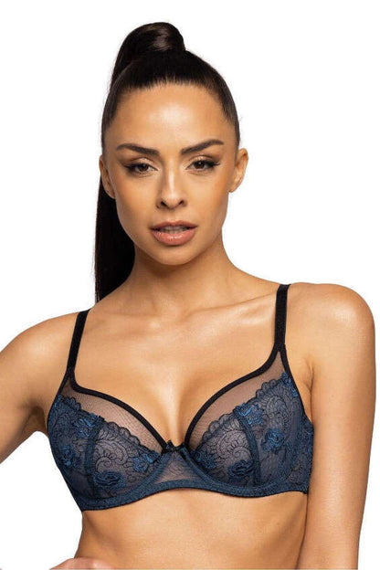 Bra Mat blue 204111 - product view 1 at Secretelles