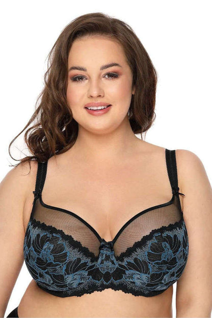 Bra Mat blue 204199 - product view 1 at Secretelles