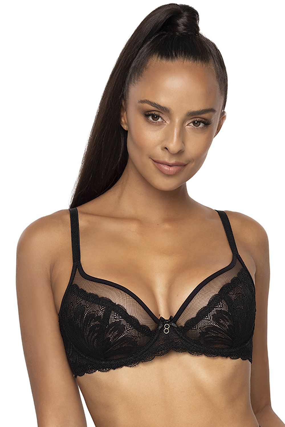 Bra Mat black 203980 - product view 1 at Secretelles