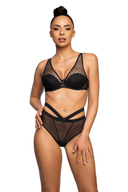 Bra Mat black 203991 - product view 2 at Secretelles