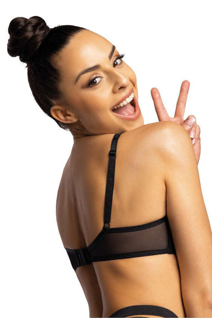 Bra Mat black 204168 - product view 3 at Secretelles