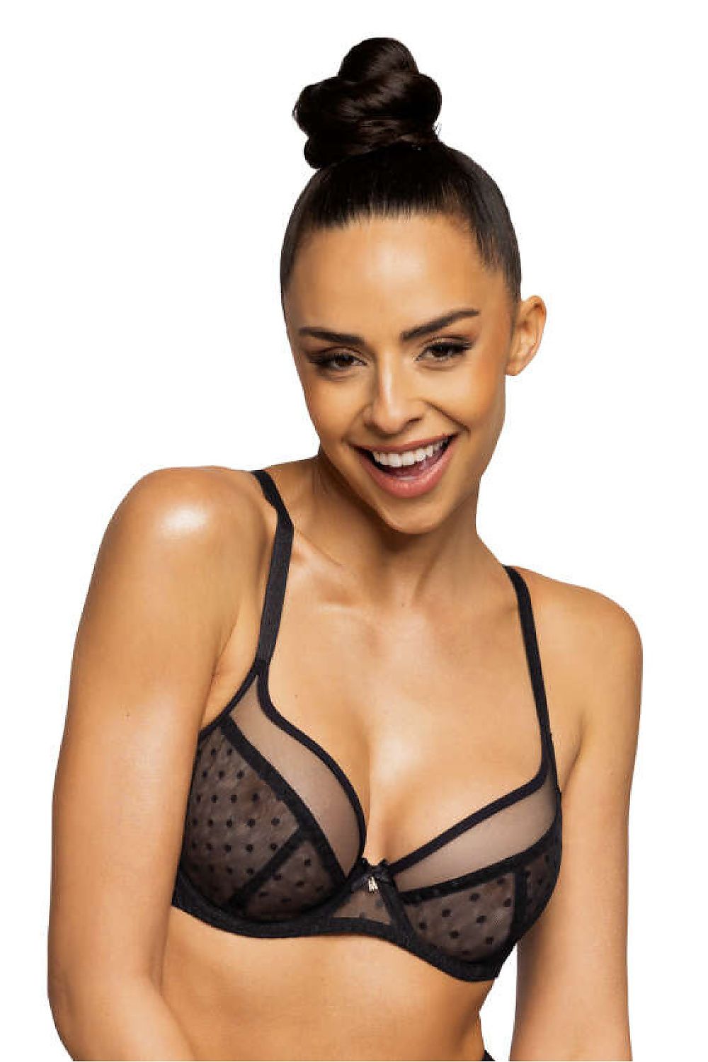 Bra Mat black 204168 - product view 1 at Secretelles