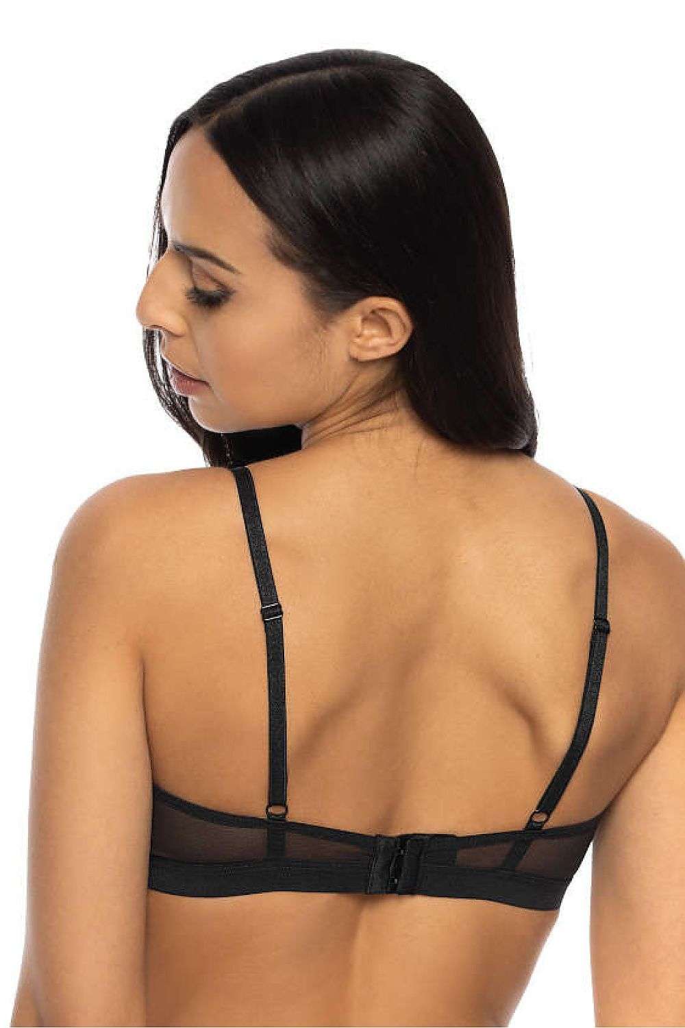 Bra Mat black 204171 - product view 3 at Secretelles