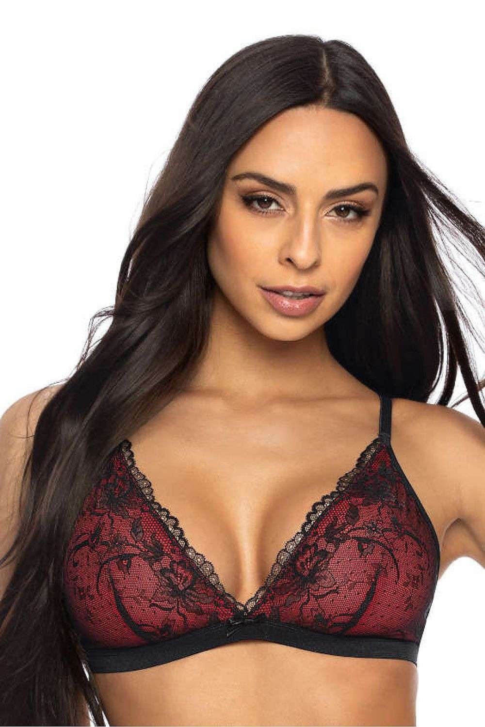 Bra Mat black 204171 - product view 1 at Secretelles