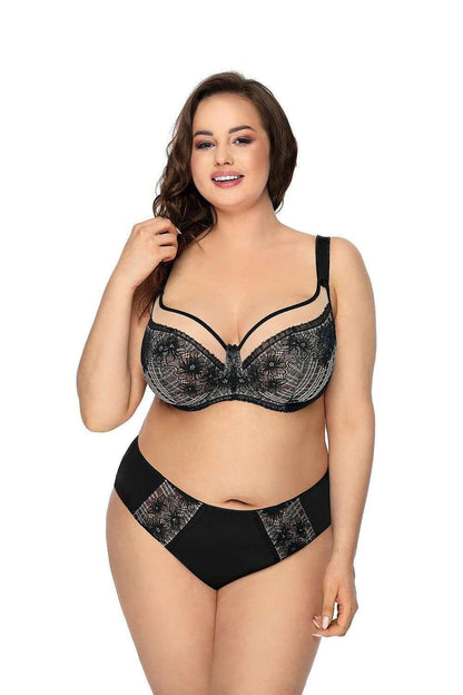 Bra Mat black 204198 - product view 2 at Secretelles