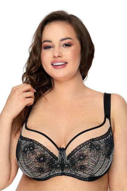 Bra Mat black 204198 - product view 1 at Secretelles