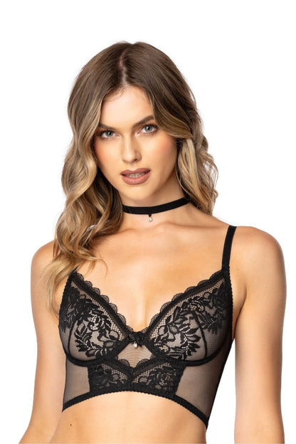 Bra Mat black 208163 - product view 1 at Secretelles