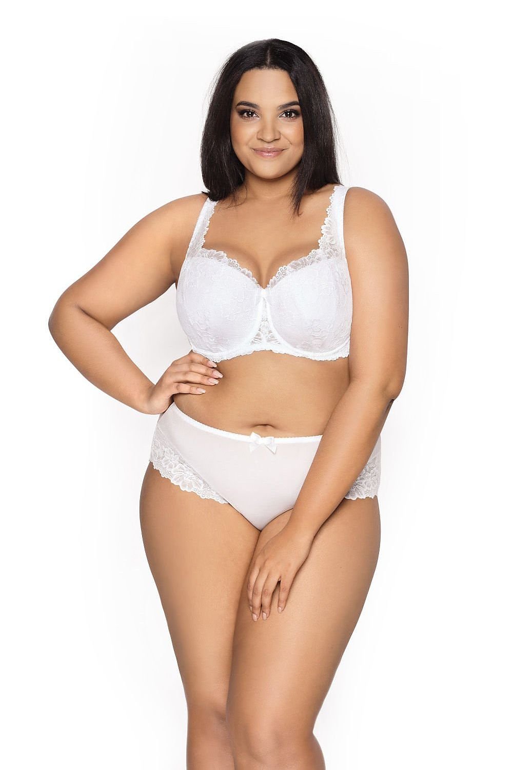 Bra Mat white 204097 - product view 2 at Secretelles