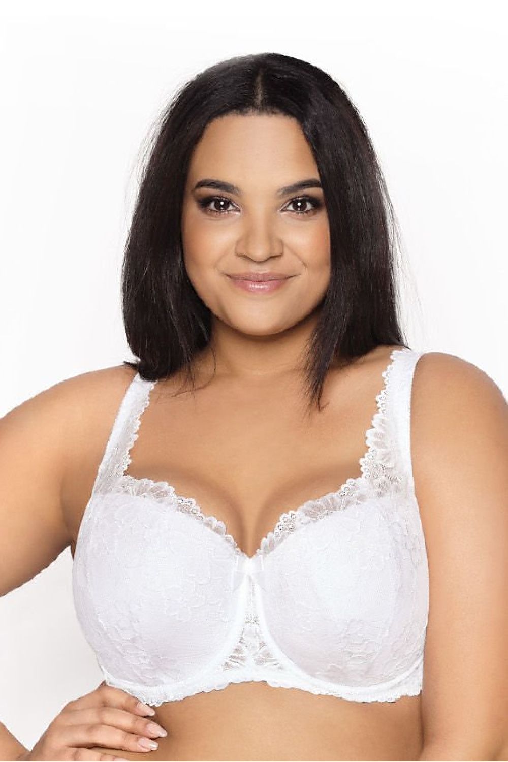 Bra Mat white 204097 - product view 1 at Secretelles