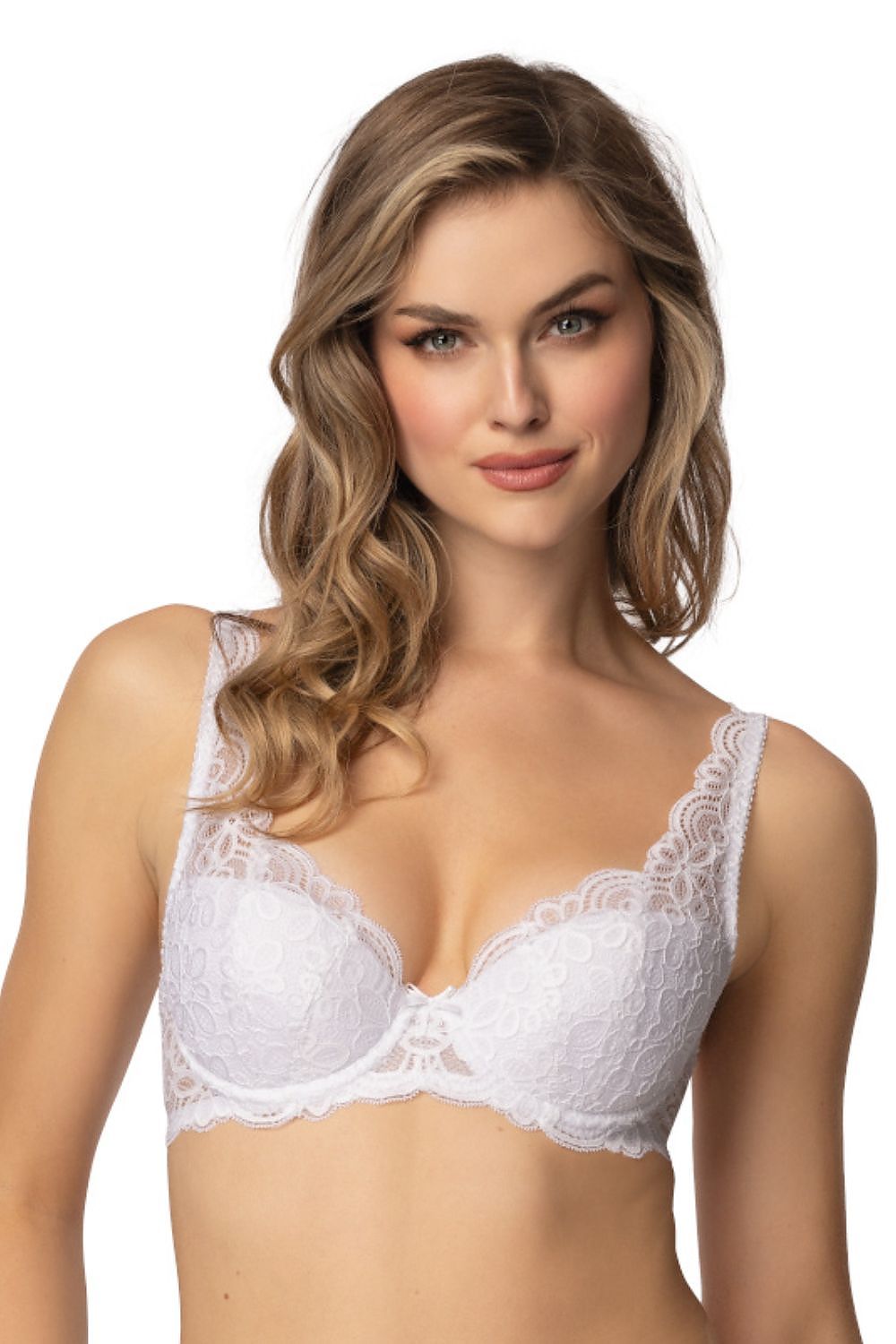 Bra Mat white 219293 - product view 3 at Secretelles