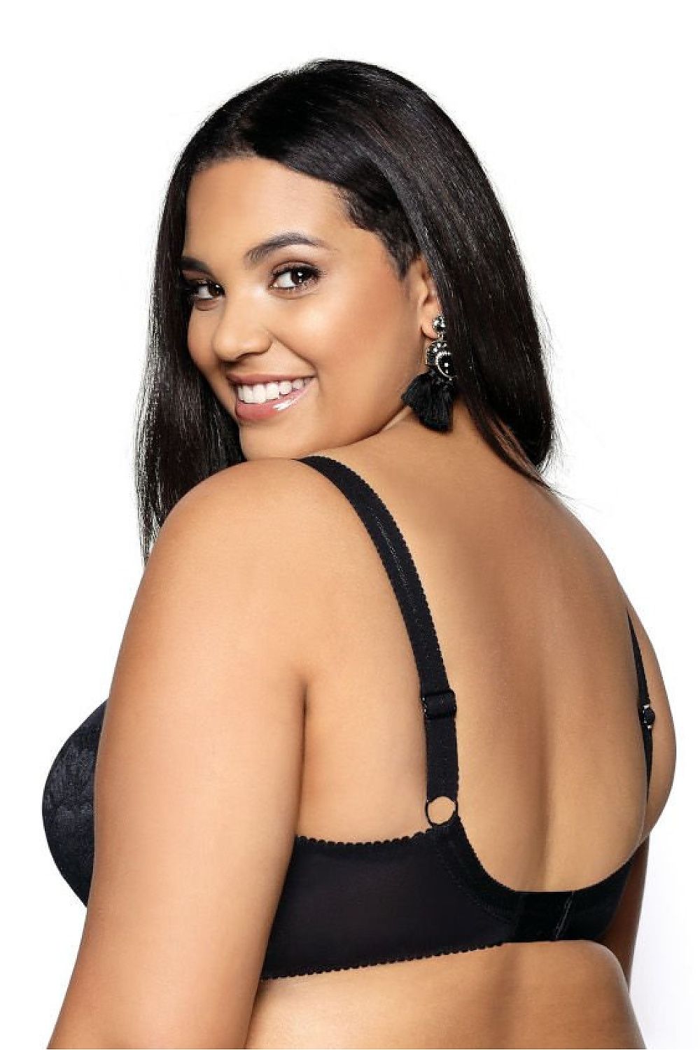 Bra Mat black 204090 - product view 3 at Secretelles