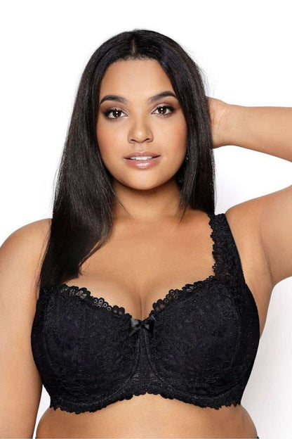 Bra Mat black 204180 - product view 1 at Secretelles
