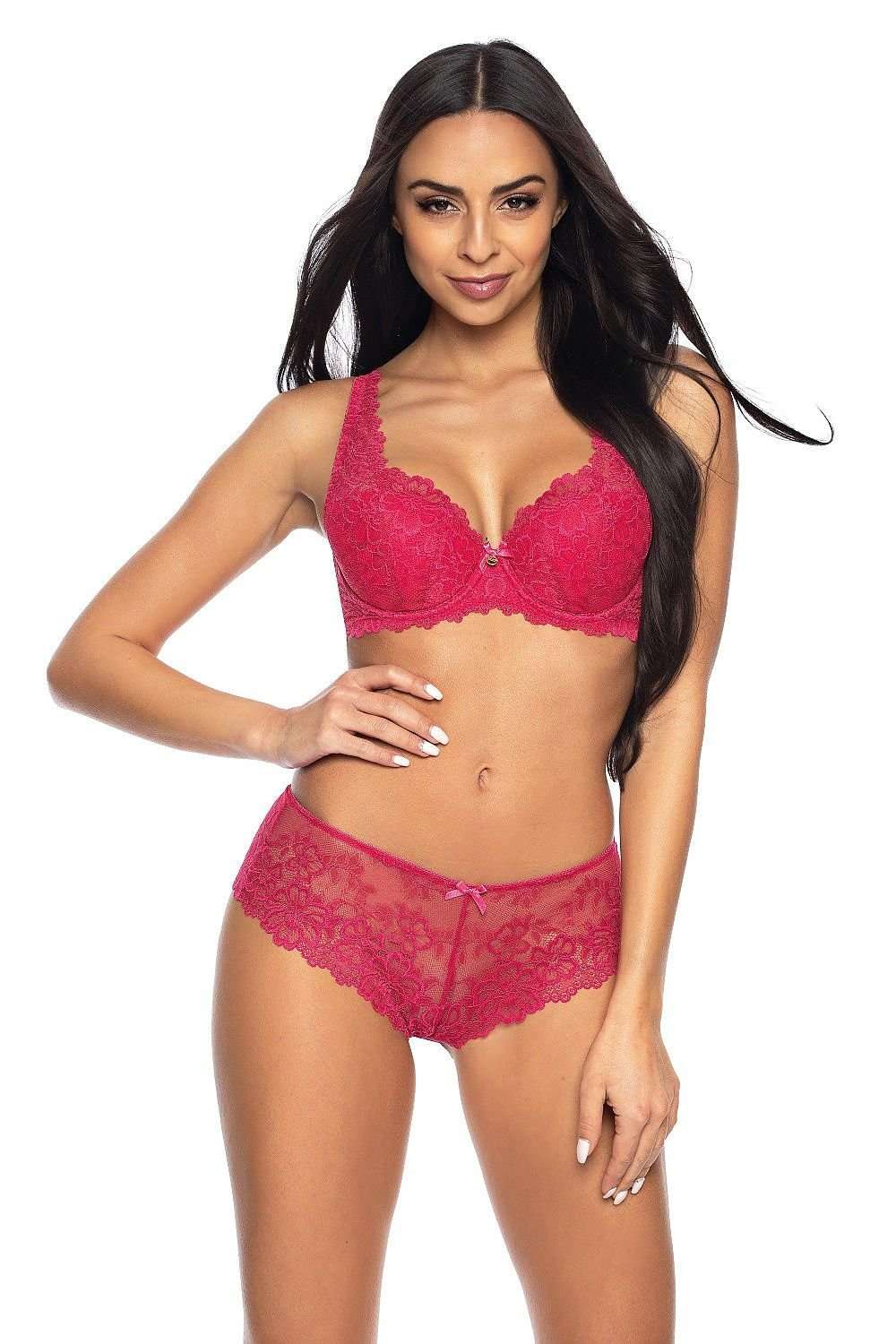 Bra Mat red 204107 - product view 2 at Secretelles