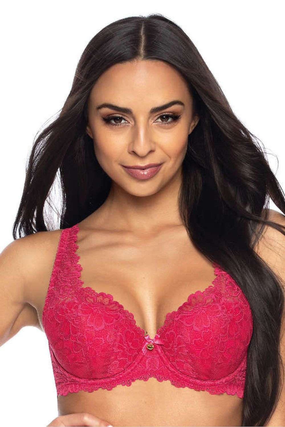 Bra Mat red 204107 - product view 1 at Secretelles