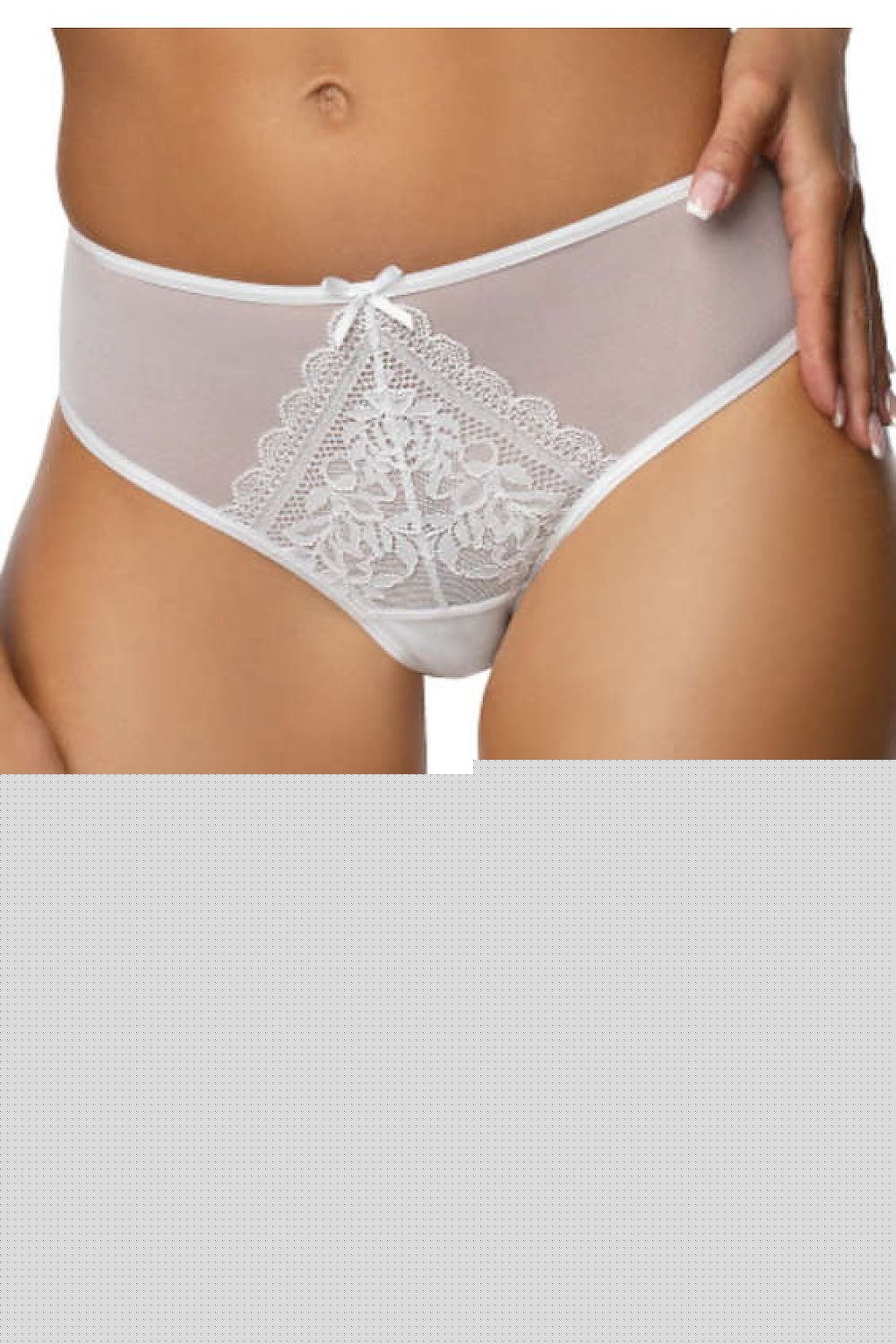 Brief Mat white 204072 - product view 1 at Secretelles