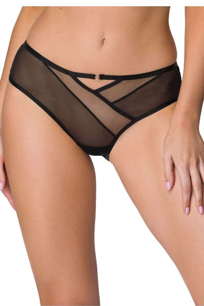 Brief Mat black 204209 - product view 1 at Secretelles