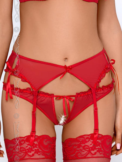 Dress Axami red - product view 2 at Secretelles