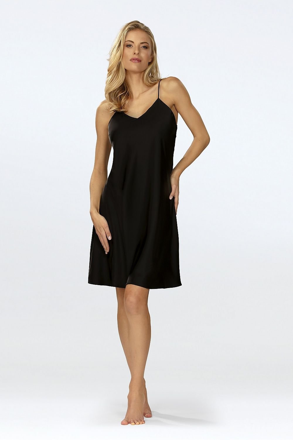 Nightdress DKaren black 193650 - product view 1 at Secretelles