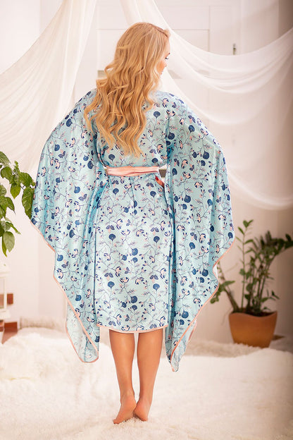Robe Kalimo black - product view 3 at Secretelles