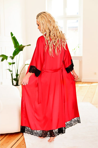 Robe Kalimo black - product view 3 at Secretelles