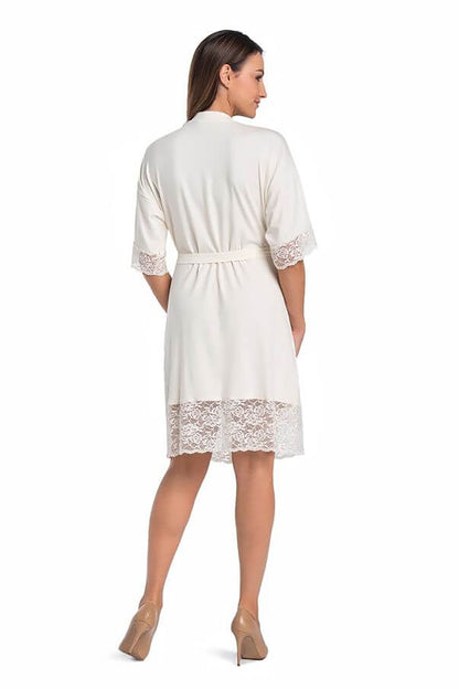 Robe Teyli black - product view 2 at Secretelles