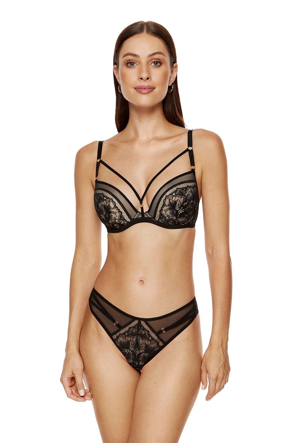 Bra Gorteks black 192647 - product view 1 at Secretelles