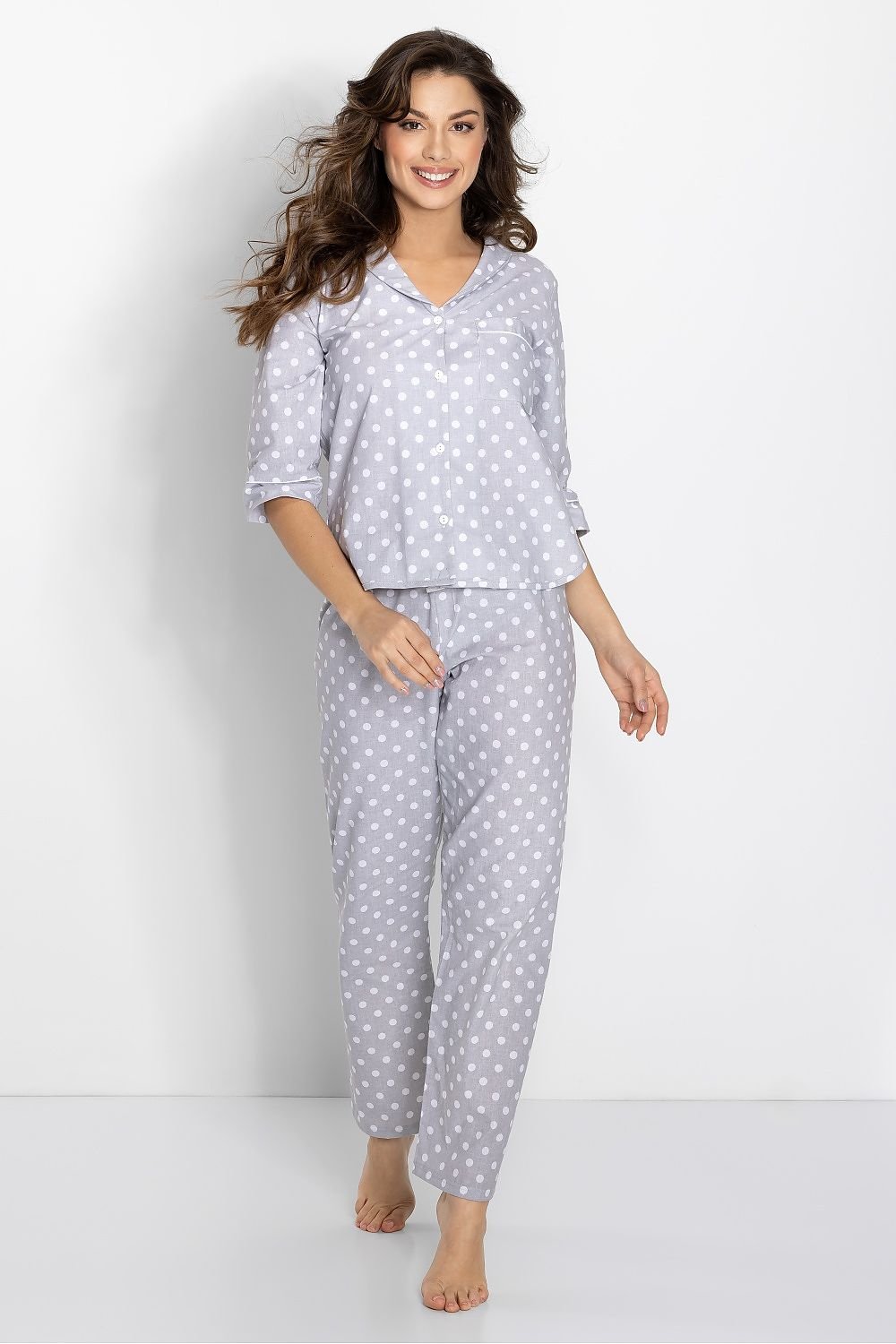 Pyjama set Momenti Per Me grey 193640 - product view 1 at Secretelles