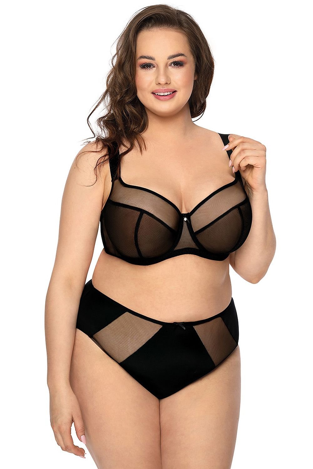 Bra Mat black 158737 - product view 2 at Secretelles