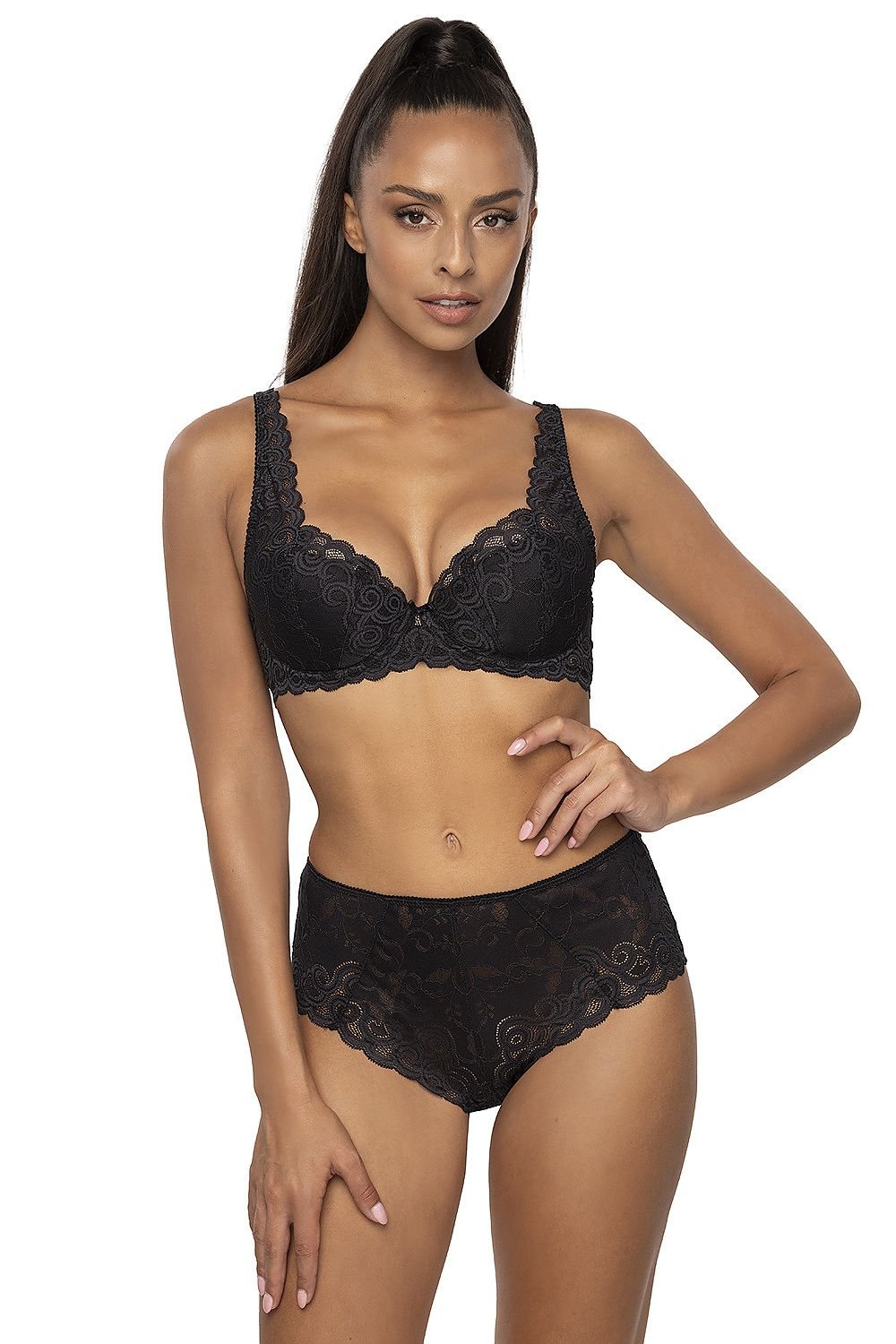 Bra Mat black 193107 - product view 2 at Secretelles