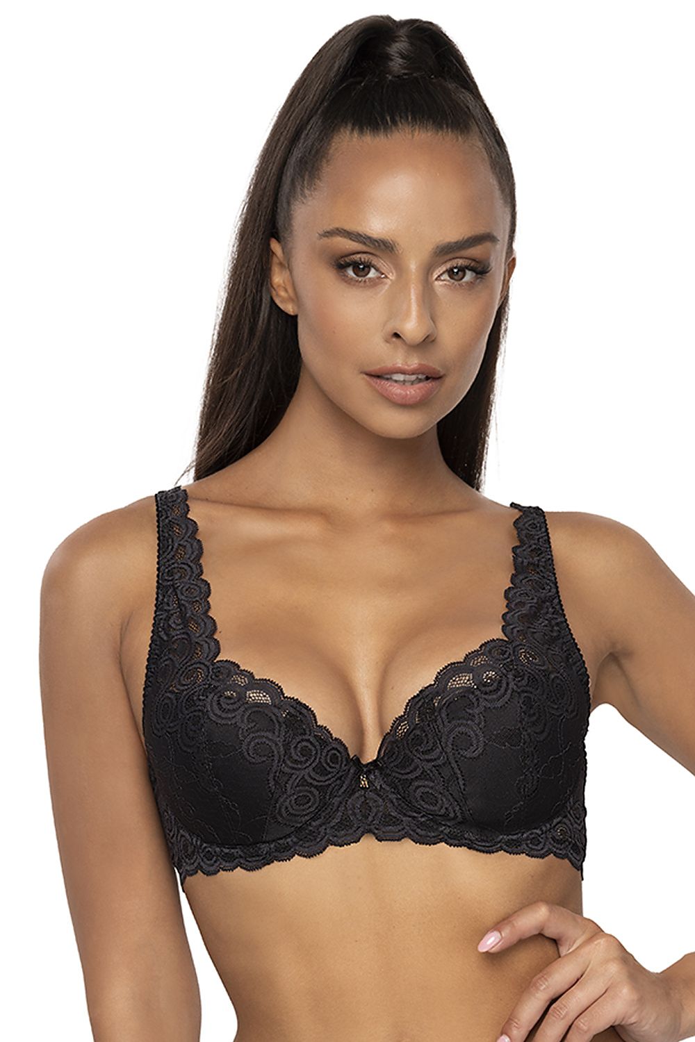 Bra Mat black 193107 - product view 1 at Secretelles